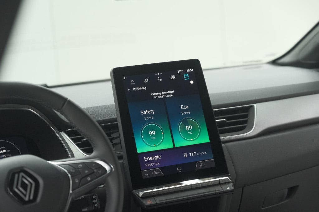 Renault Captur mild hybrid 160 edc techno | camera | navigatie | apple carp