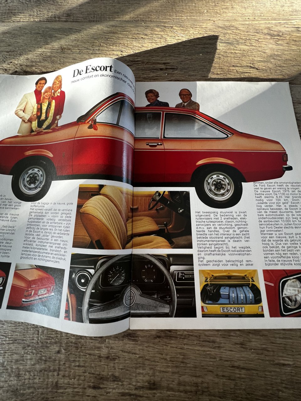 Ford Kopersgids Capri Taunus Escort