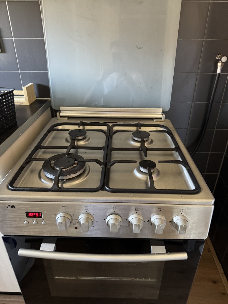 Gasfornuis met oven