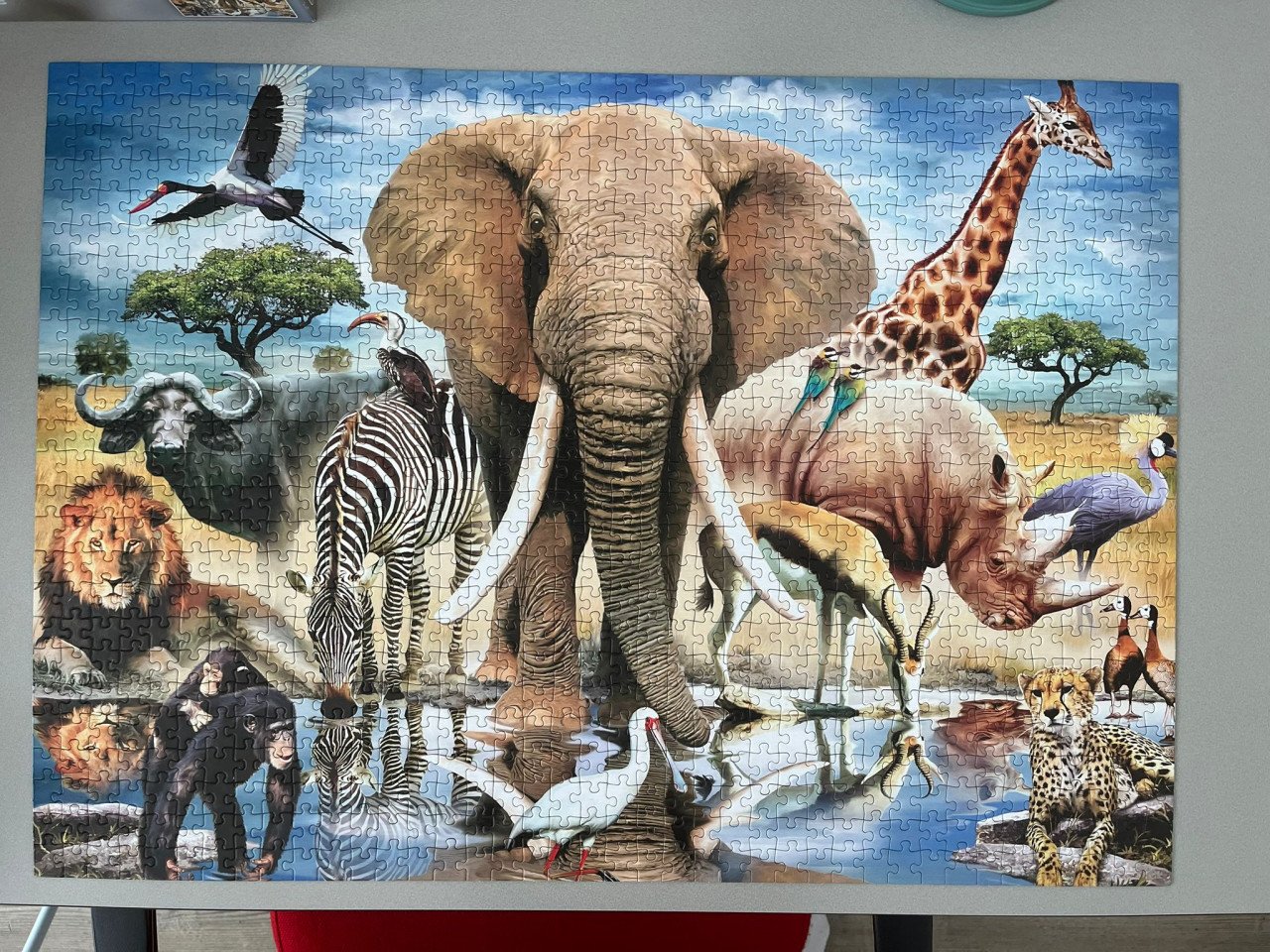 Puzzel Dieren uit Kenia