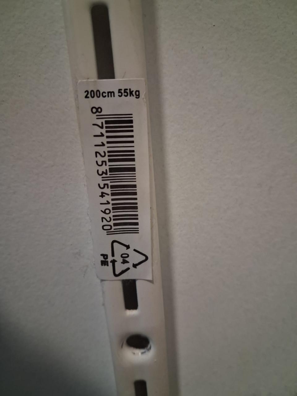 Wandrailsysteem (zonder planken)