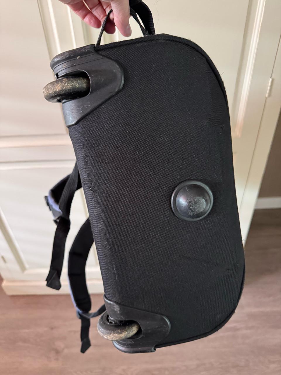 Dunlop rugzak-trolley met uitschuifbare handgreep en wielen