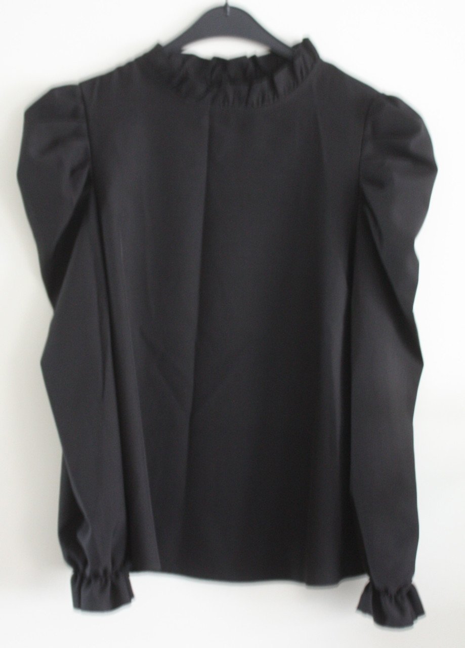 Zwarte blouse shirt maat m