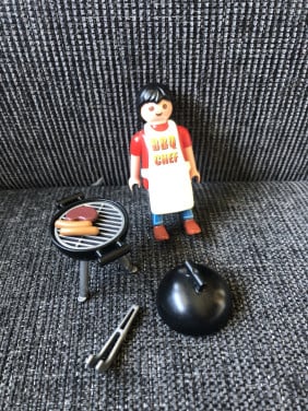 Playmobil barbecue chef