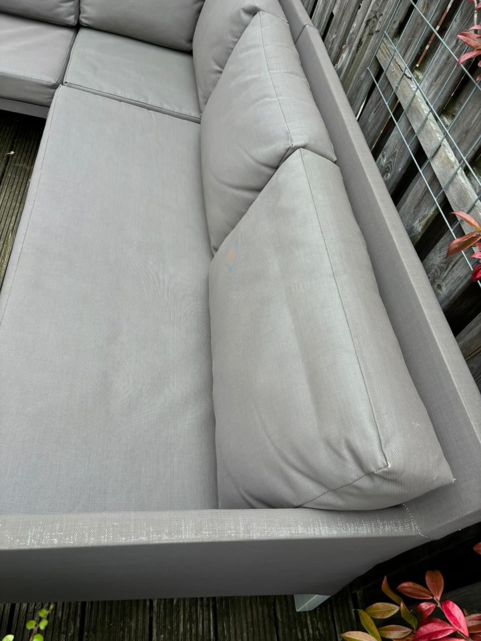Tuin zithoek 225x255 taupe