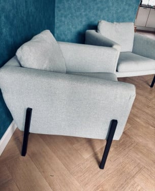 2 fauteuils van ikea