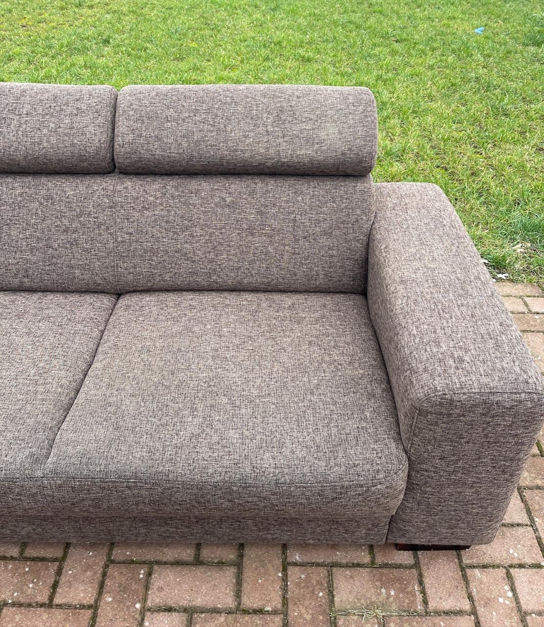 GRATIS LEVERING HEEL NL Grote Stoffen 4zit Bankstel + Hocker