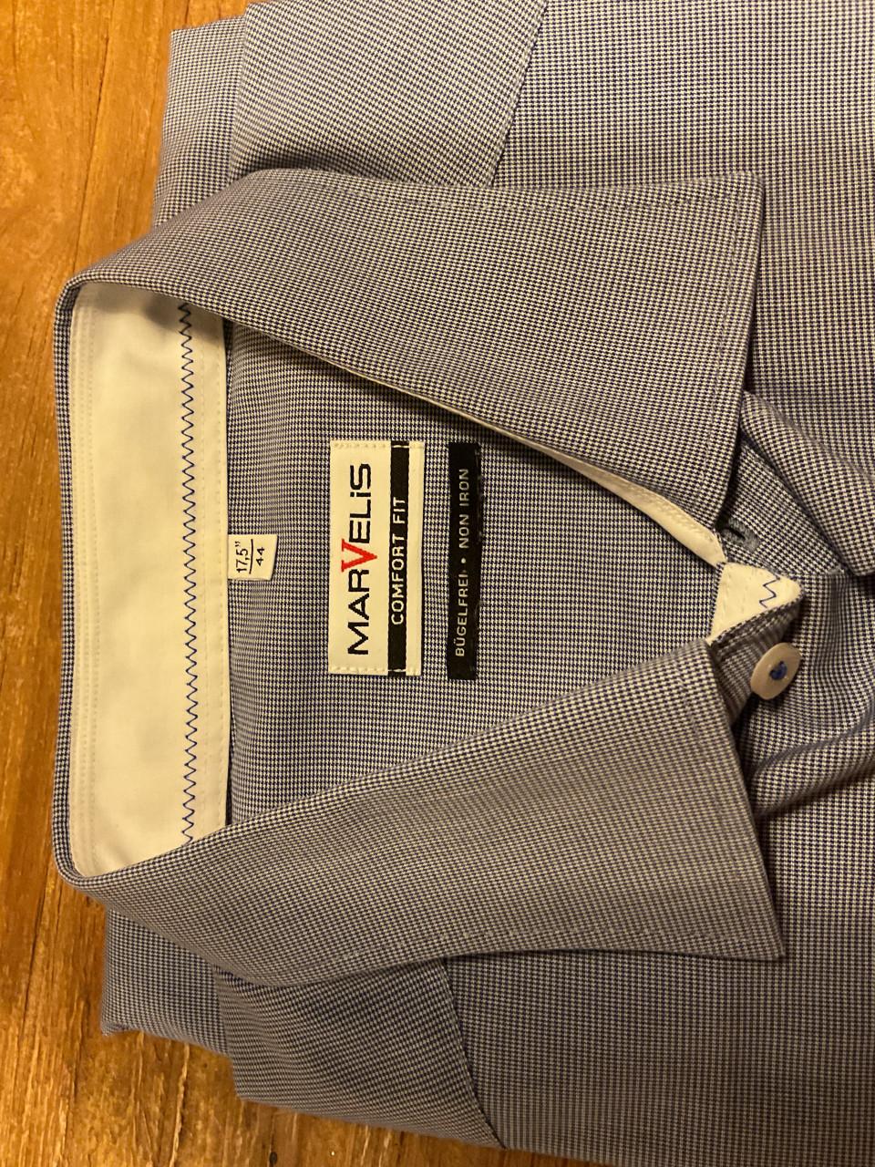 3 strijkvrije overhemden, mt 44  CasaModa en Marvelis