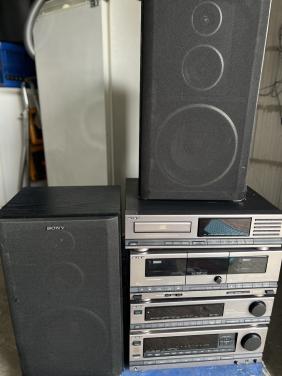 Sony LBT-D505 hifi stereosysteem met boxen afstandbedining