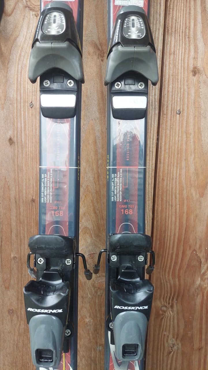 Ski's Rossignol 168cm incl.stokken