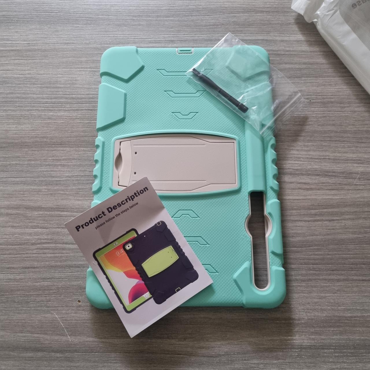 Ipadhoes mint groen Tab S7 Plus