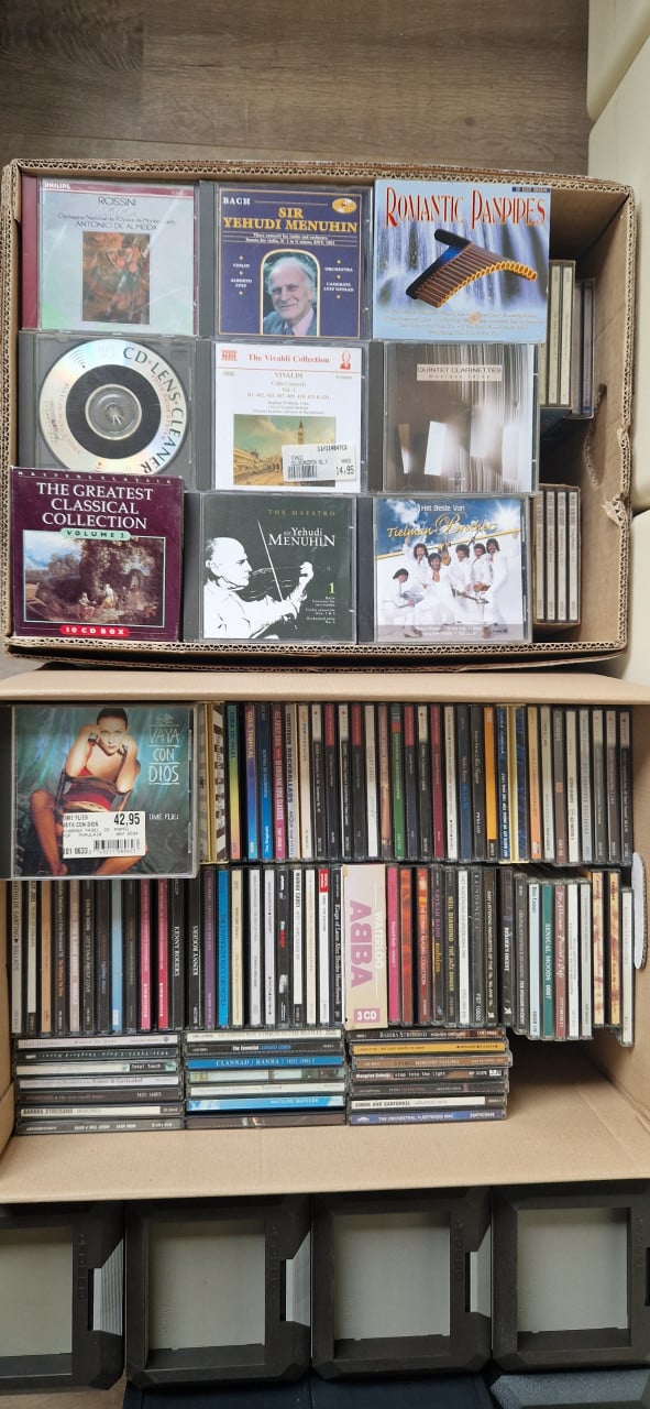 Cd's en POSSO cd boxen