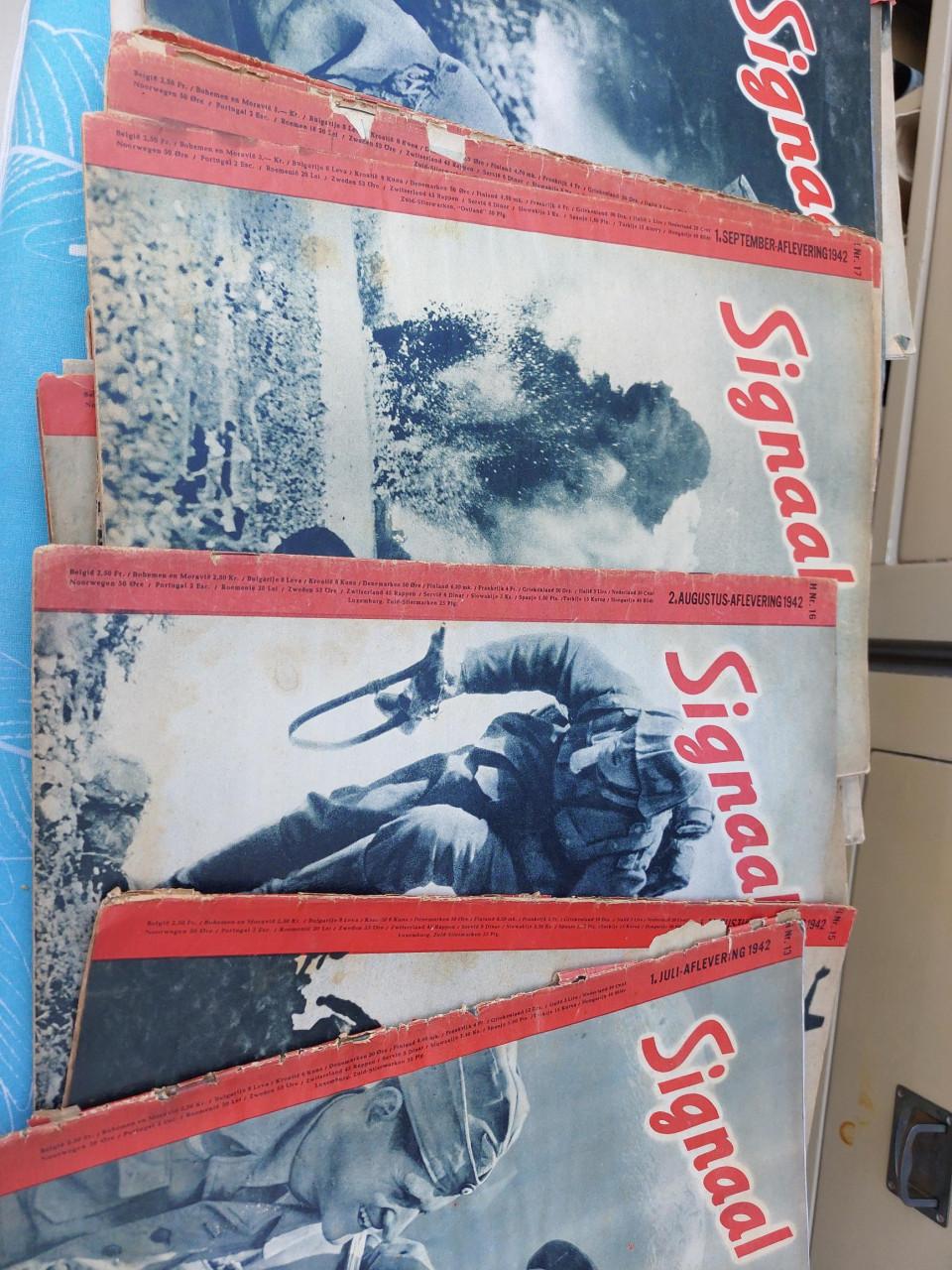 Signaal magazines propagandamateriaal WO2