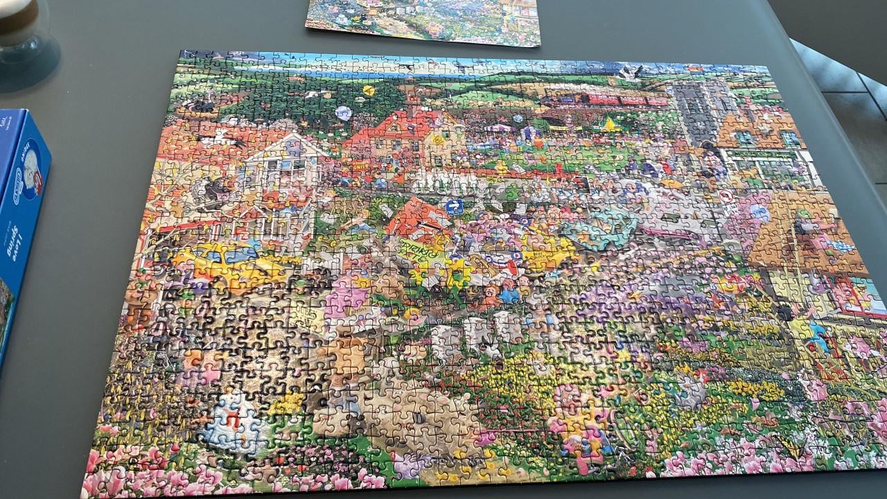 Cartoon puzzel 1000 stukjes