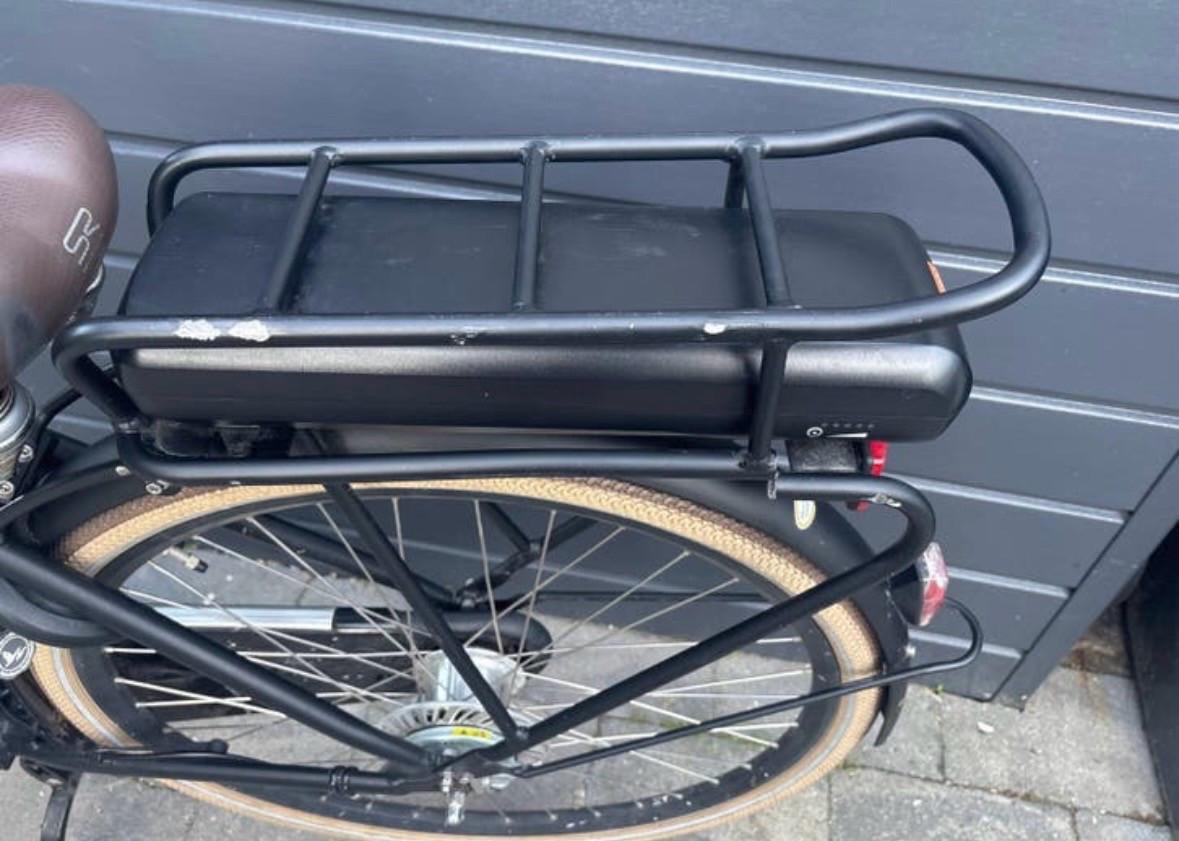 Elektrische Cortina transport moederfiets