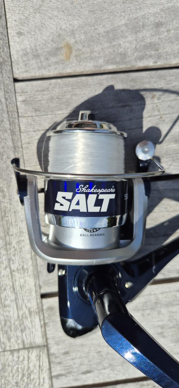 Shakespeare Salt Seabass Searcher, zeebaars hengel
