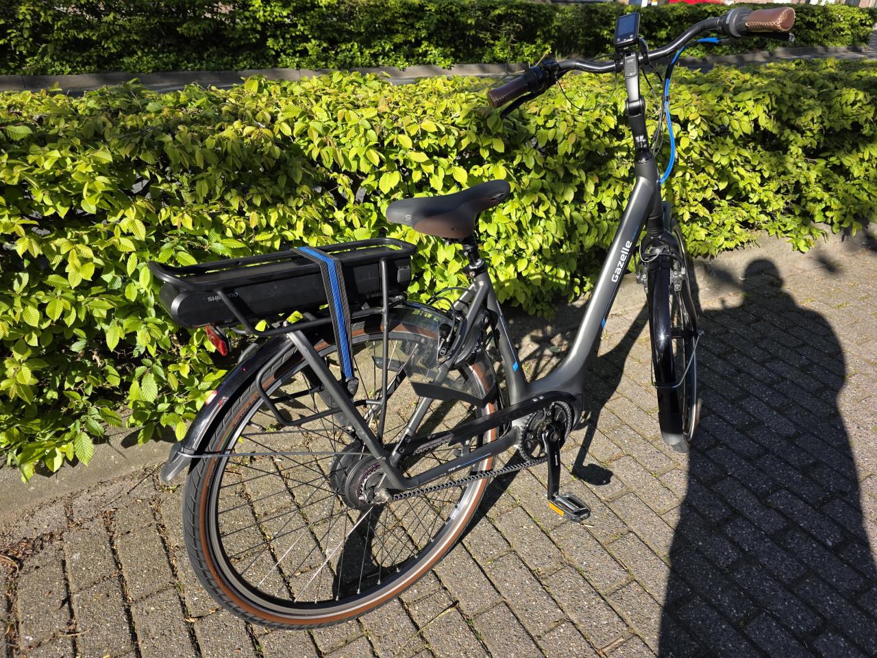 Schitterende Gazelle Orange C310 met Shimano middenmotor en 500wh accu