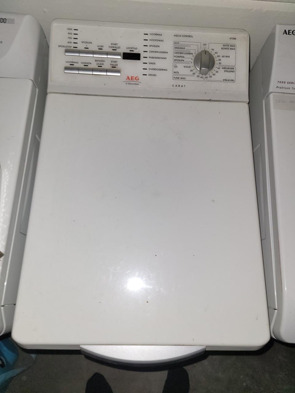 AEG bovenlader wasmachine