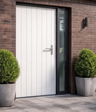 Geïsoleerde buitendeur – maatwerk (ook met kozijn)