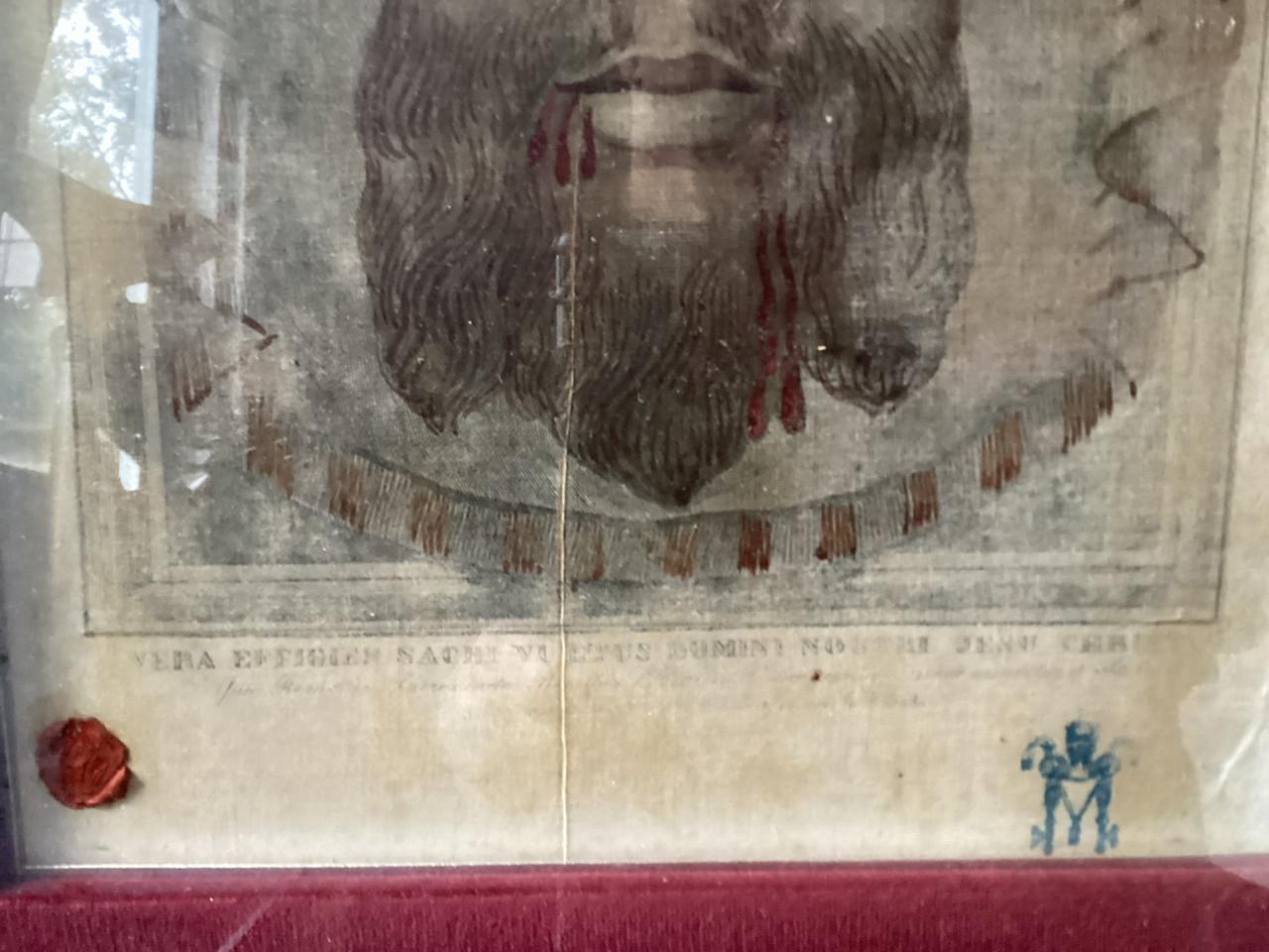 Litho Prent . Christus