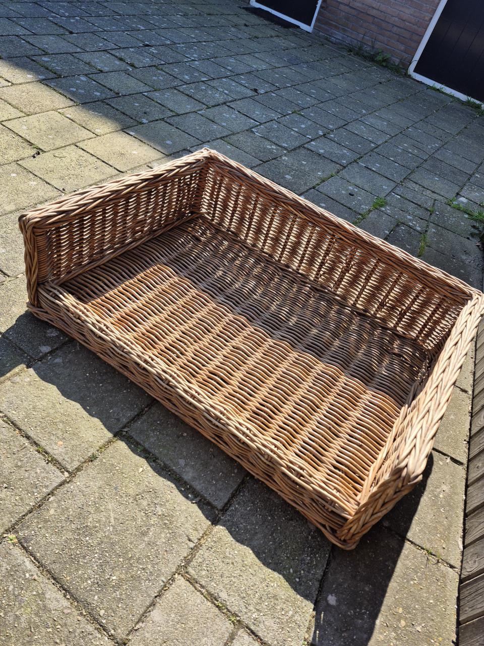 Rieten mand (merkloos)