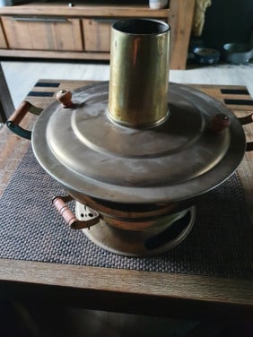 Leuke antieke traditionele Beijing Houtskool Hot Pot (afkomstig uit China)