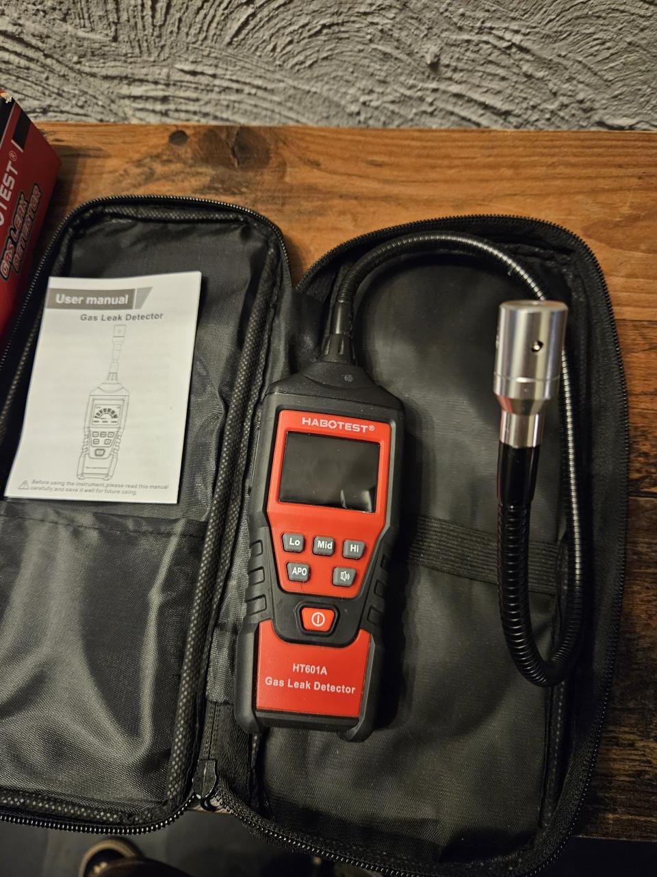 HABOTEST HT601A Gaslekdetector - Nieuw in doos