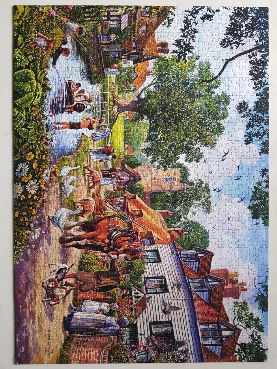 Falcon doos met twee puzzels