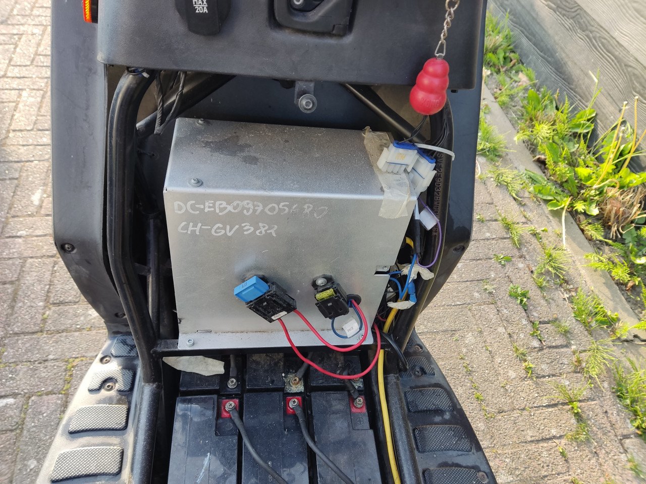 Electrische scooter GOVECS 1.2 Klusproject