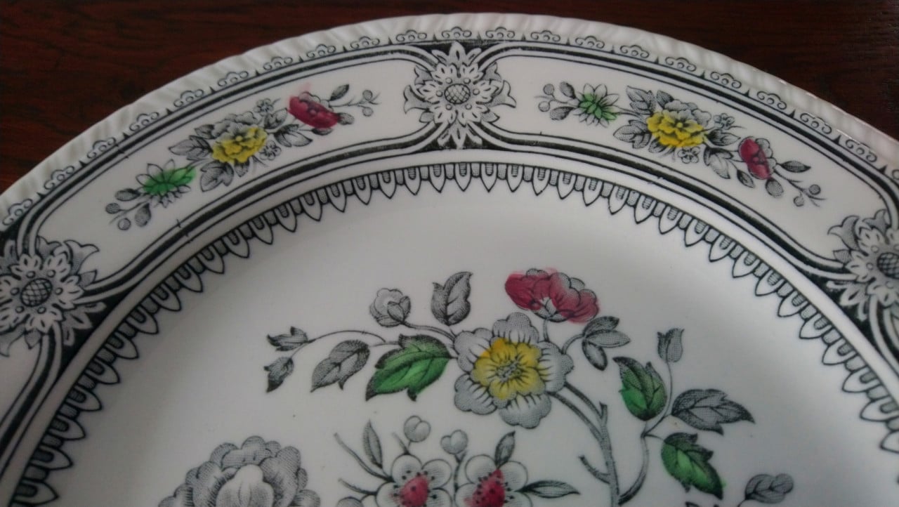 Wood & Sons Burslem Dorset bord dia 22,5 cm