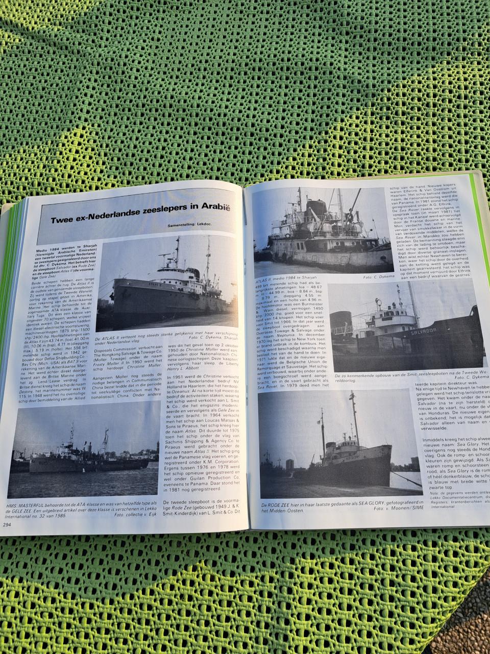 Scheepsboeken lekko