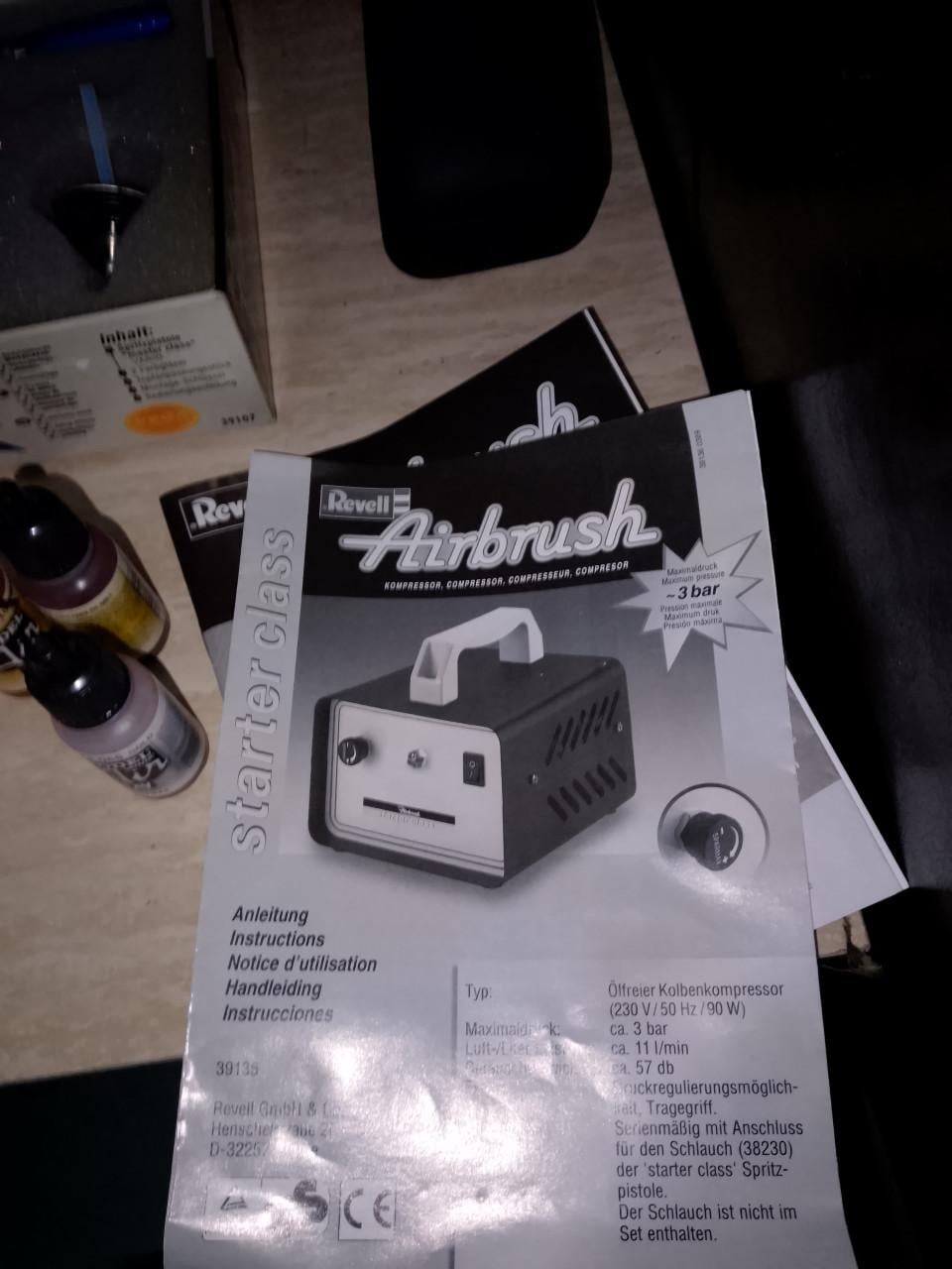 Te koop Revell airbrushset