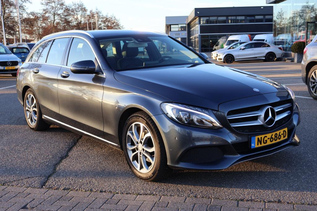 Mercedes-Benz C-Klasse estate 200 ambition i trekhaak i camera i stoelverwa