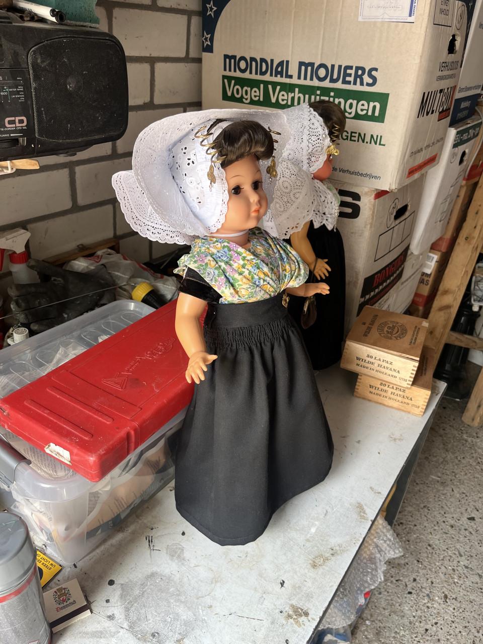 Boerin Klederdrachtpop