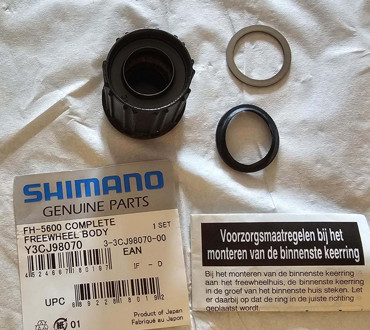 Shimano freewheel body