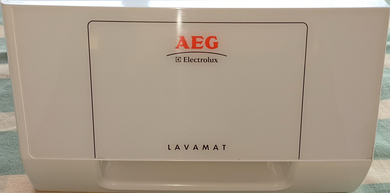 Wasmachine accessoire AEG LAVAMAT 52840 wasmiddelbak zeepbakje + voorkant