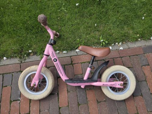 Loopfiets Bandits and Angels roze