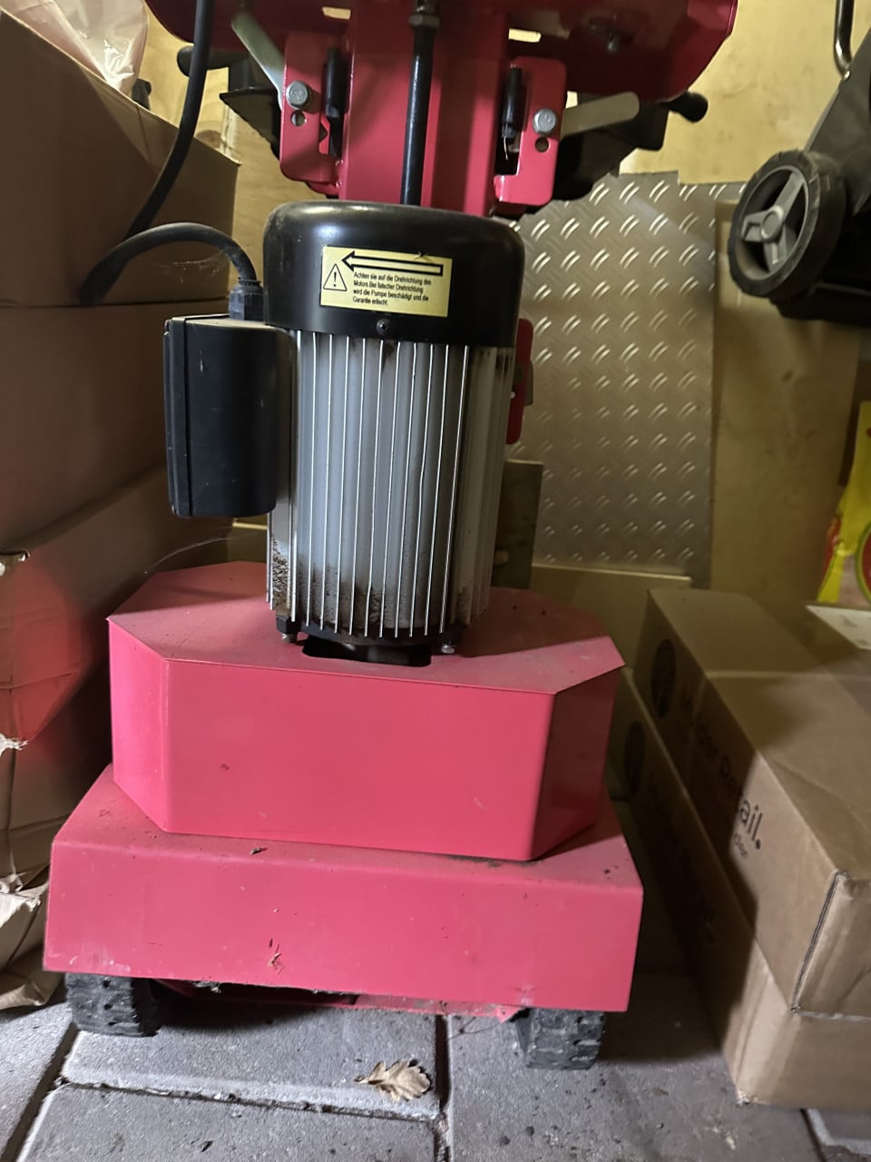 Verticale houtkloof machine 8 ton