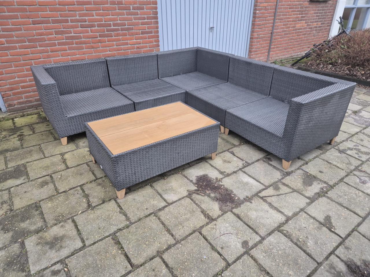 Loungeset 240 x 240 cm (Bezorging mogelijk)