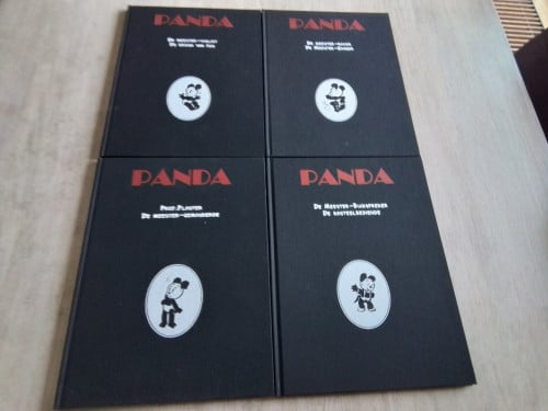 Panda van Marten Toonder 4 x hardcover gelimiteerde uitgave