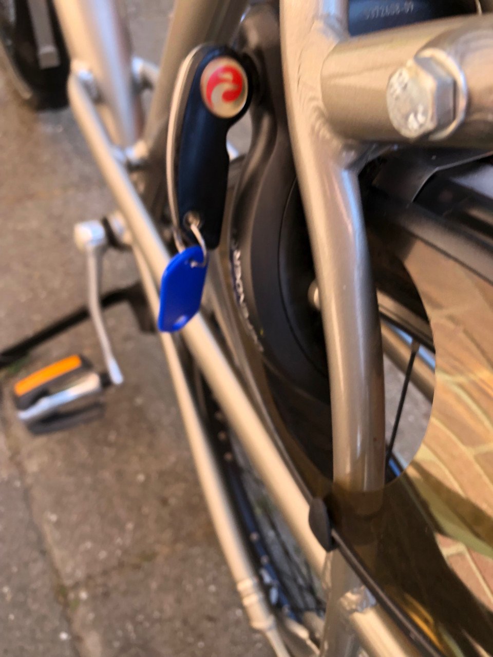 Damesfiets.