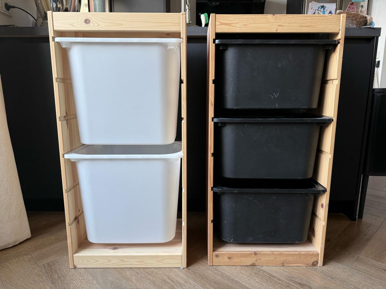 Trofast speelgoedkasten