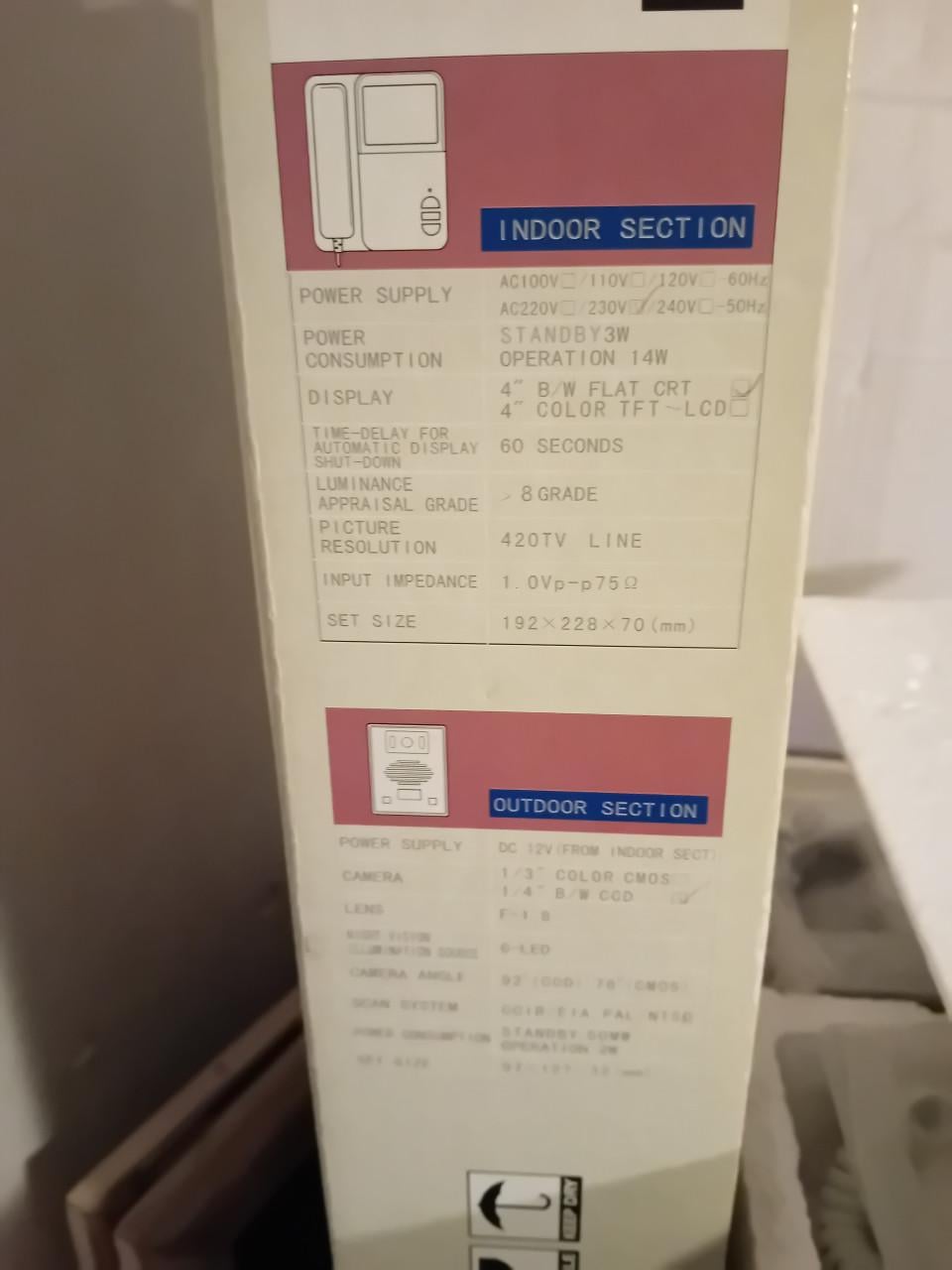 Video deurbel telefoon