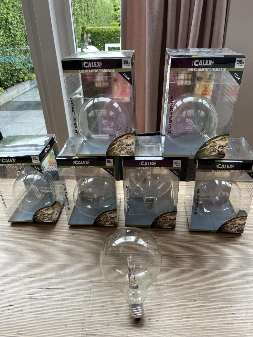 ## Calex led filament dimmable lampen ##