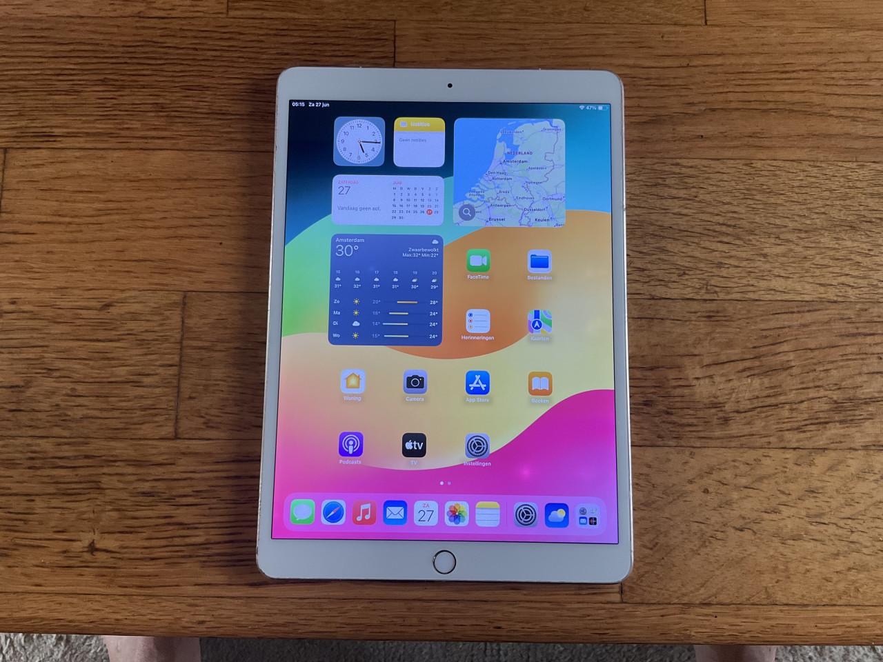 Apple iPad Pro 10,5” – 512 GB – wit/goud – met Apple Pencil