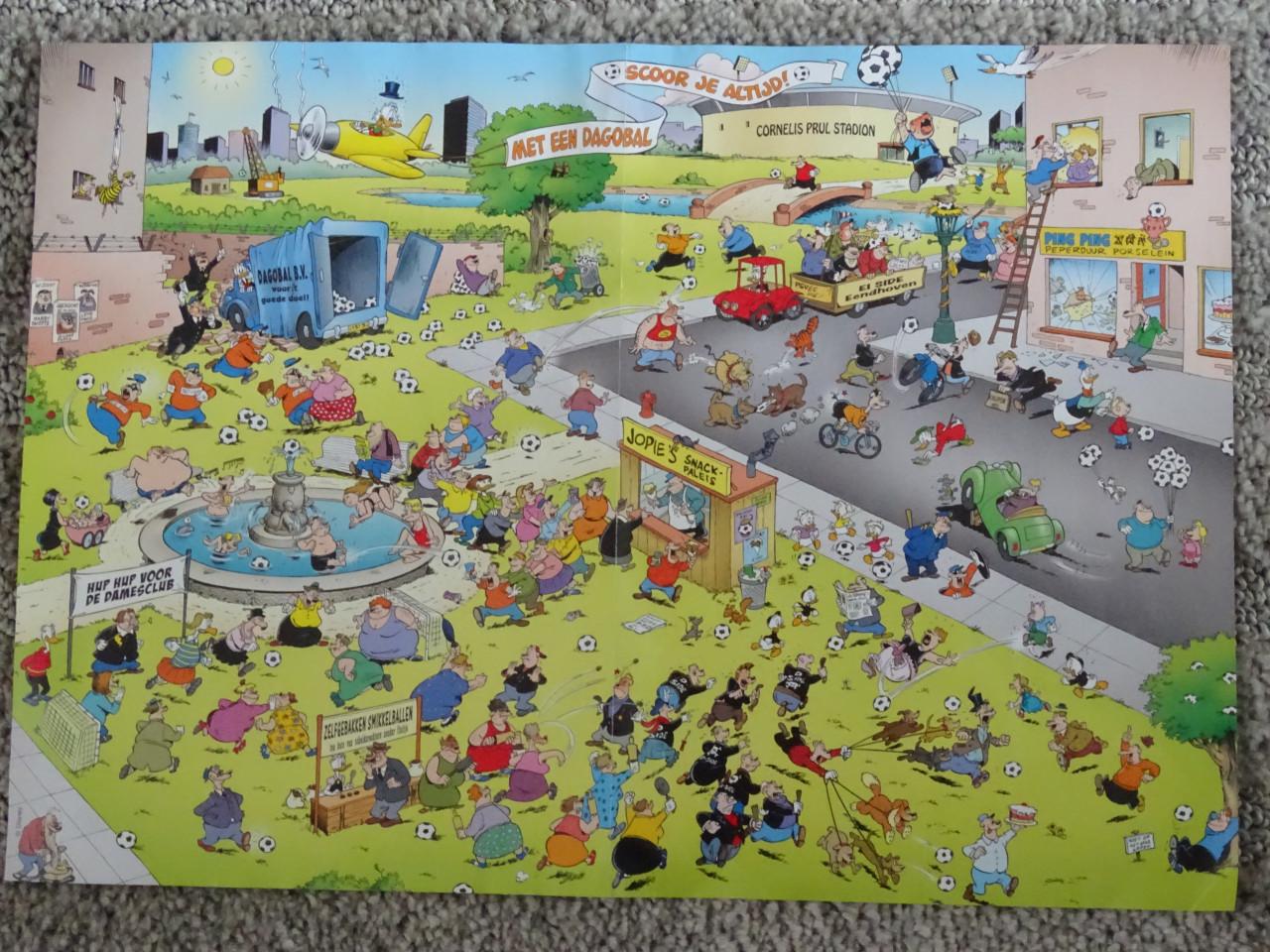Donald Duck puzzel