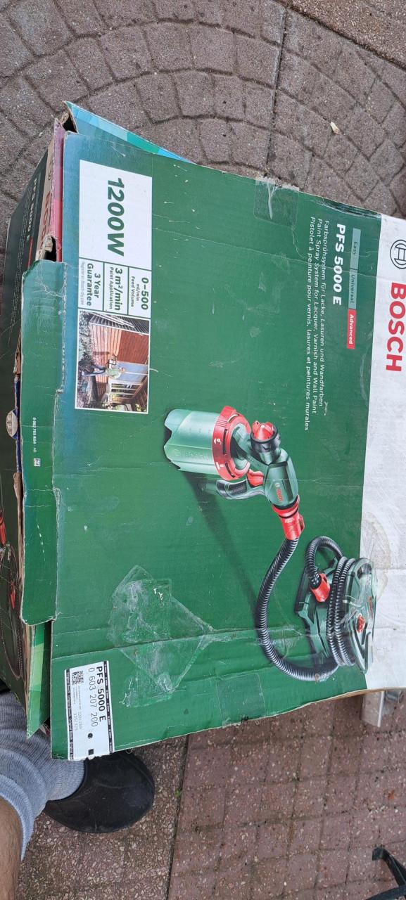 Bosch verfspuitsysteem PFS 5000 E