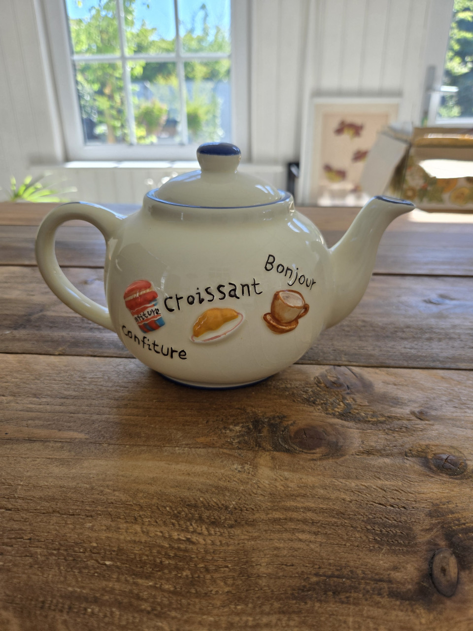 Superschattige theepot