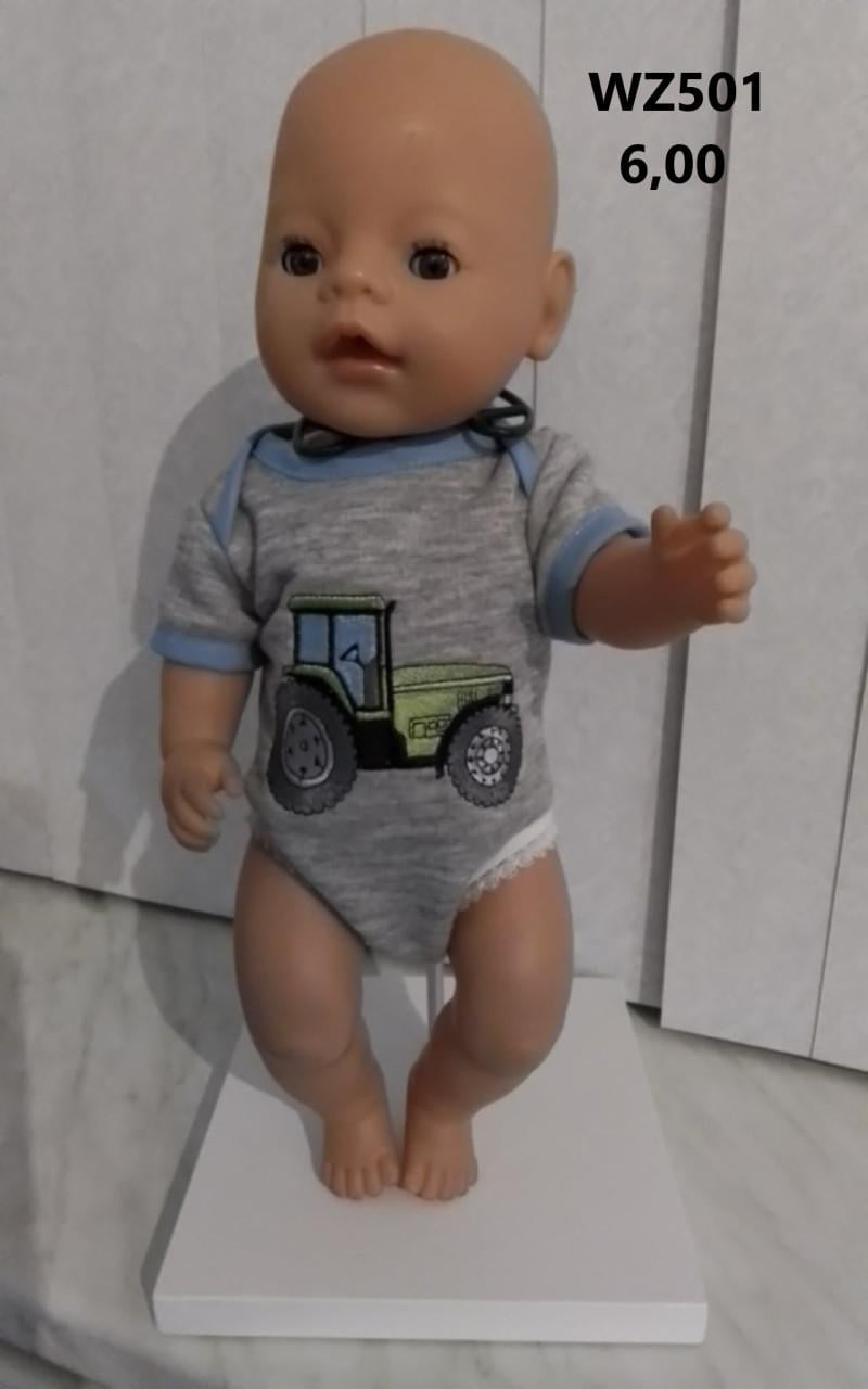 Poppenkleertjes baby born. Rompertje. Opbrengst KiKa.