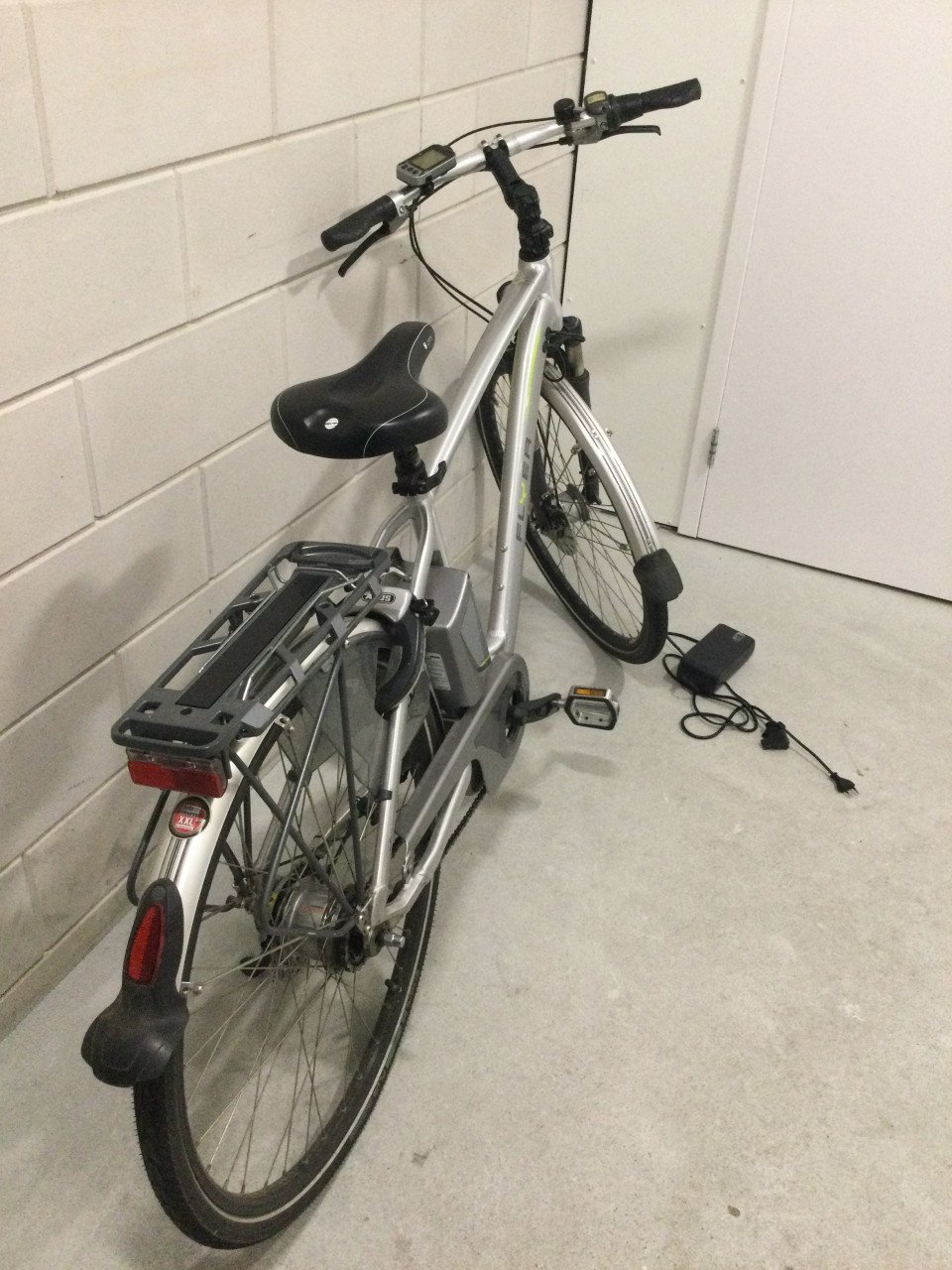 Fiets met ondersteuning